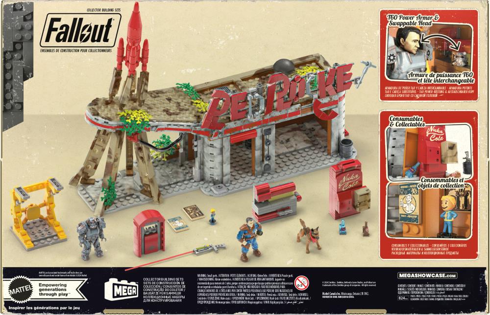 Fallout 4 Mega Construx Red Rocket Truck Stop Collector Building Set Gallery Image 12