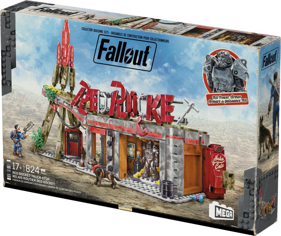 Fallout 4 Mega Construx Red Rocket Truck Stop Collector Building Set Gallery Image 10