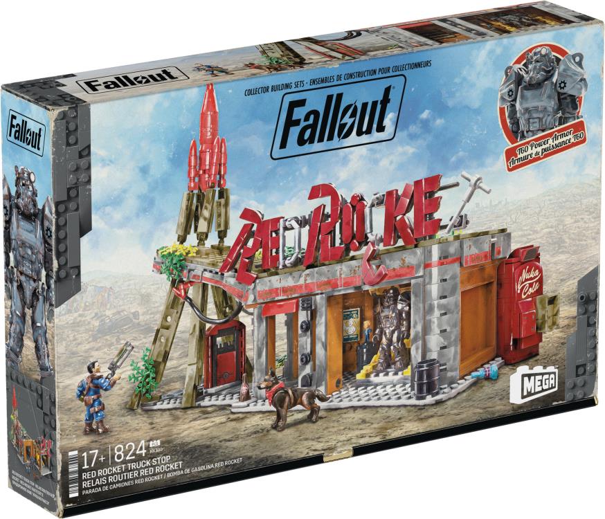 Fallout 4 Mega Construx Red Rocket Truck Stop Collector Building Set Gallery Image 11