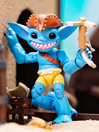 Plunderlings Raider Fwush Action Figure (Reissue) Gallery Image 2