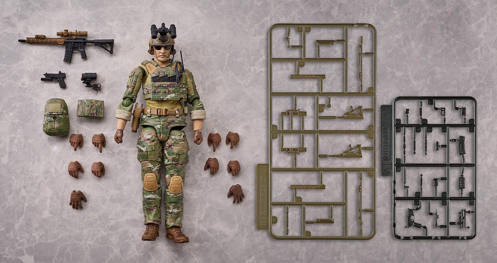 ミリタリー figma SP-170 Special Force operatar Little Armory figma SP-170 Special Forces Operator