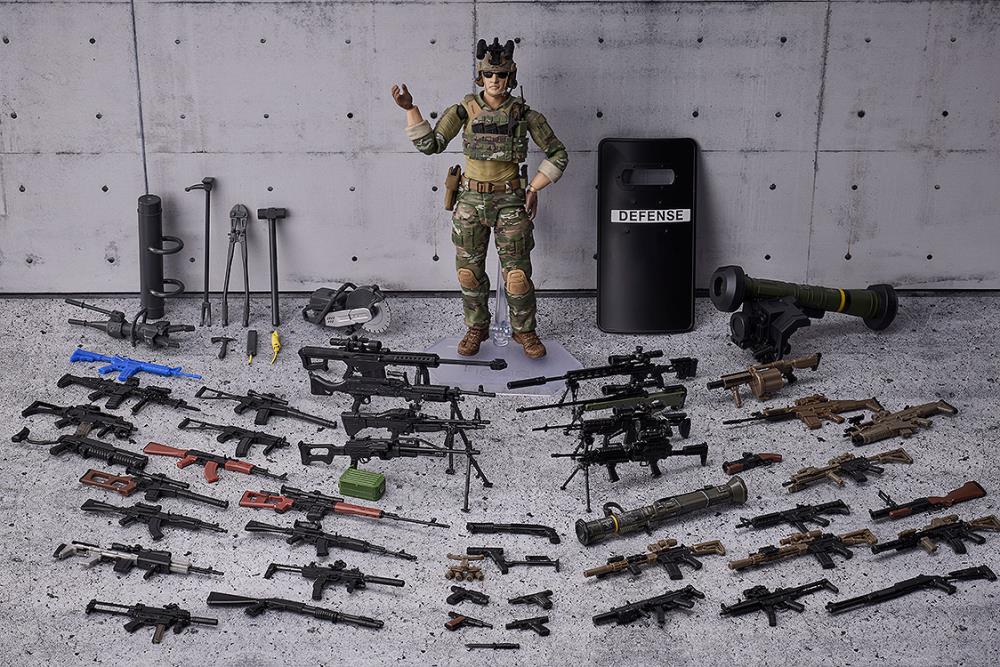 ミリタリー figma SP-170 Special Force operatar Little Armory figma SP-170 Special Forces Operator