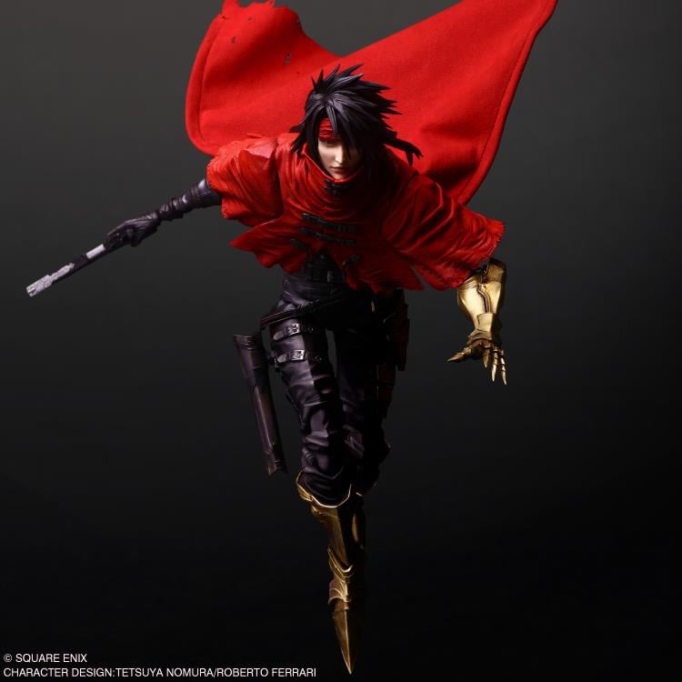 FFVII Rebirth Play Arts Shin Vincent Valentine Action Figure