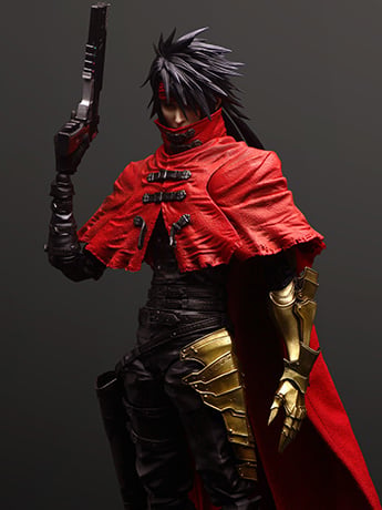 Final Fantasy VII Rebirth Play Arts Shin Vincent Valentine Action Figure Gallery Image 2
