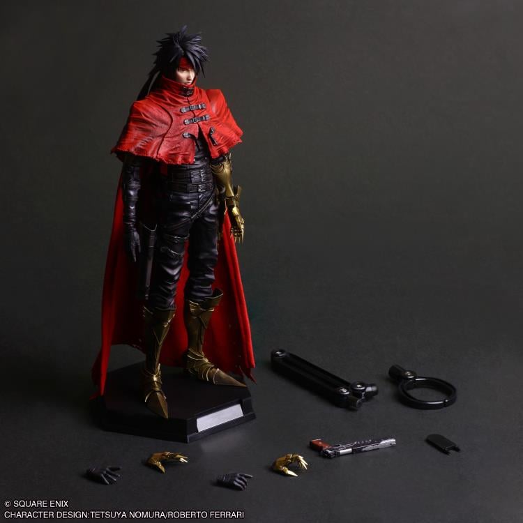 Final Fantasy VII Rebirth Play Arts Shin Vincent Valentine Action Figure Gallery Image 9