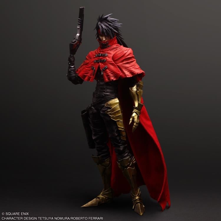 Final Fantasy VII Rebirth Play Arts Shin Vincent Valentine Action Figure Gallery Image 3