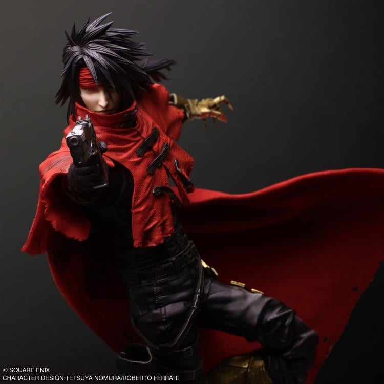 Final Fantasy VII Rebirth Play Arts Shin Vincent Valentine Action Figure Gallery Image 7