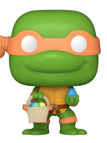 Teenage Mutant Ninja Turtles Pocket Pop! Michelangelo with Easter Basket Gallery Image 2
