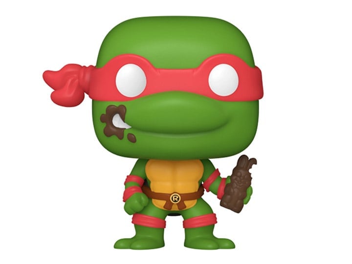 Teenage Mutant Ninja Turtles Pocket Pop! Raphael with Chocolate Easter Bunny Gallery Image 1