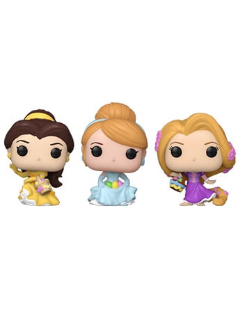 Disney Princess Pocket Pop! Easter Belle, Cinderella, Rapunzel Three-Pack Gallery Image 2