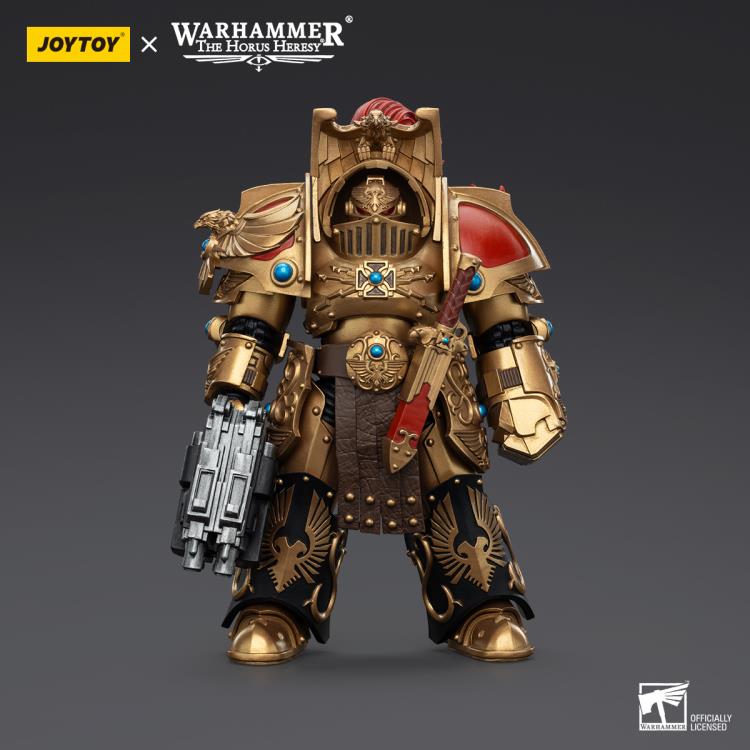 Warhammer: The Horus Heresy Legio Custodes Aquilon Terminator Squad Aquilon with Lastrum Storm Bolter 1/18 Scale Action Figure Gallery Image 4