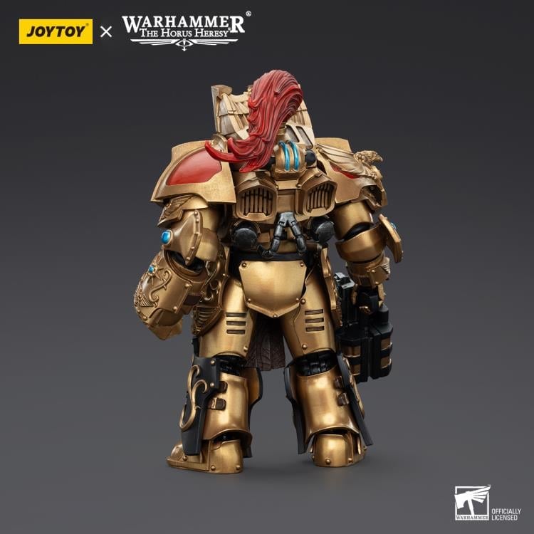 Warhammer: The Horus Heresy Legio Custodes Aquilon Terminator Squad Aquilon with Lastrum Storm Bolter 1/18 Scale Action Figure Gallery Image 5