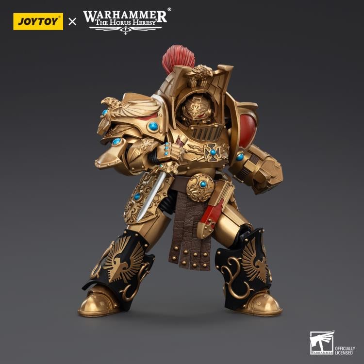 Warhammer: The Horus Heresy Legio Custodes Aquilon Terminator Squad Aquilon with Lastrum Storm Bolter 1/18 Scale Action Figure Gallery Image 7
