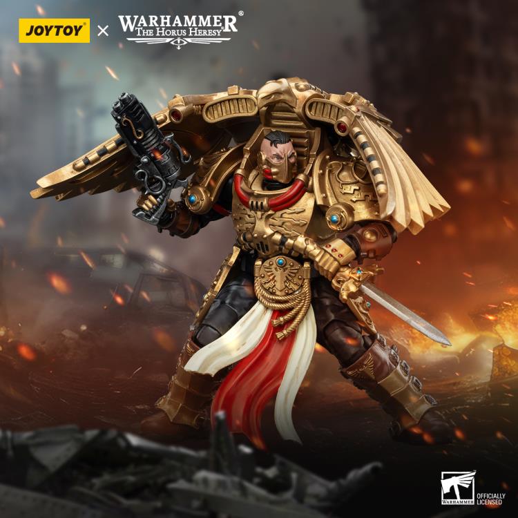 Warhammer: The Horus Heresy Legio Custodes Custodian Venetari Squad Venetari with Kinetic Destroyer 1 1/18 Scale Action Figure Gallery Image 3