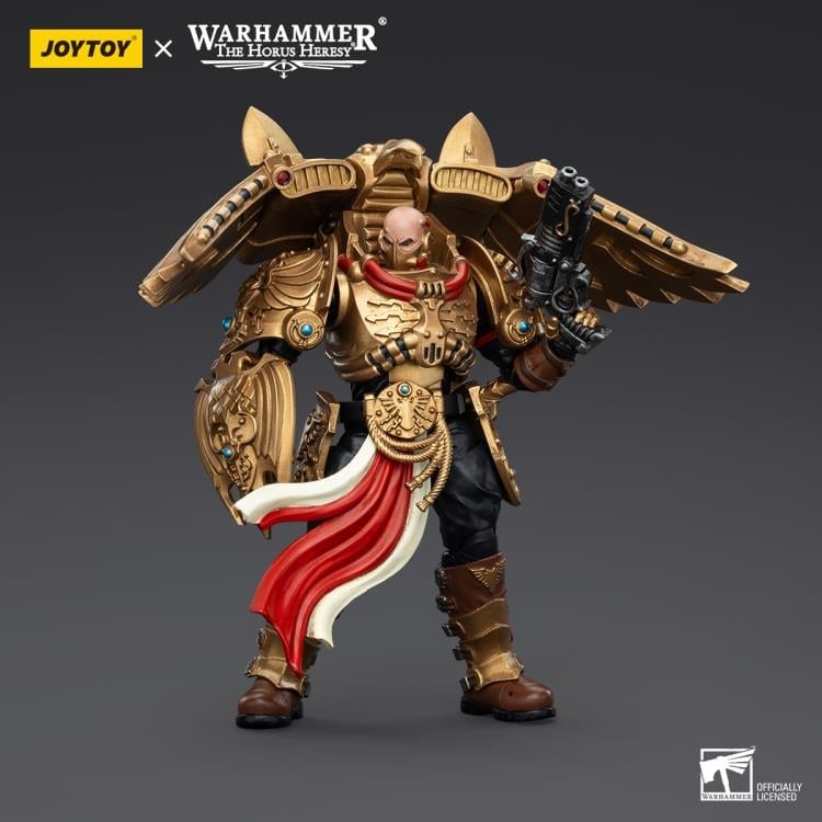 Warhammer: The Horus Heresy Legio Custodes Custodian Venetari Squad Venetari with Kinetic Destroyer 2 1/18 Scale Action Figure Gallery Image 4