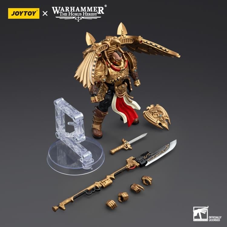 Warhammer: The Horus Heresy Legio Custodes Custodian Venetari Squad Venetari with Venetari Lance 1/18 Scale Action Figure Gallery Image 8