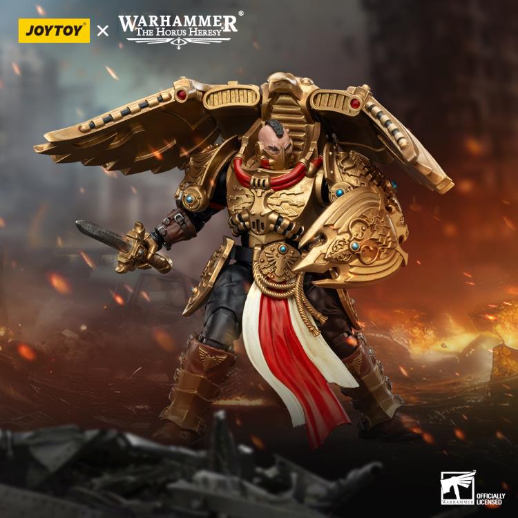 Warhammer: The Horus Heresy Legio Custodes Custodian Venetari Squad Venetari with Venetari Lance 1/18 Scale Action Figure Gallery Image 3