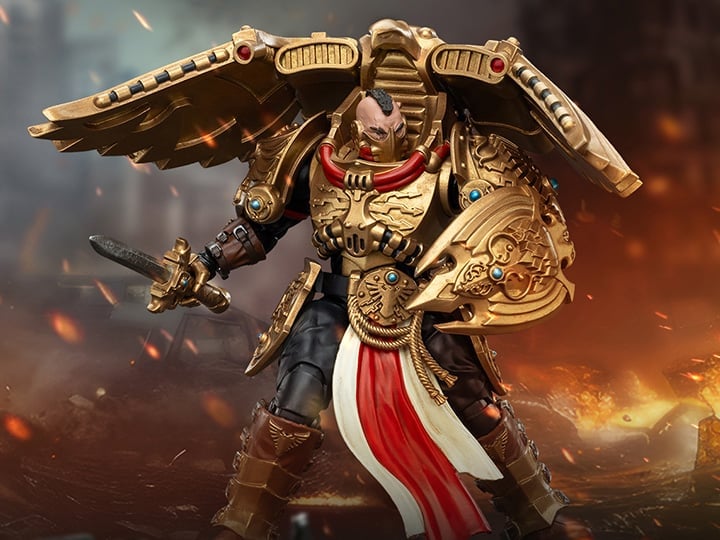 Warhammer: The Horus Heresy Legio Custodes Custodian Venetari Squad Venetari with Venetari Lance 1/18 Scale Action Figure Gallery Image 1