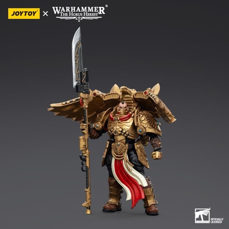 Warhammer: The Horus Heresy Legio Custodes Custodian Venetari Squad Venetari with Venetari Lance 1/18 Scale Action Figure Gallery Image 4