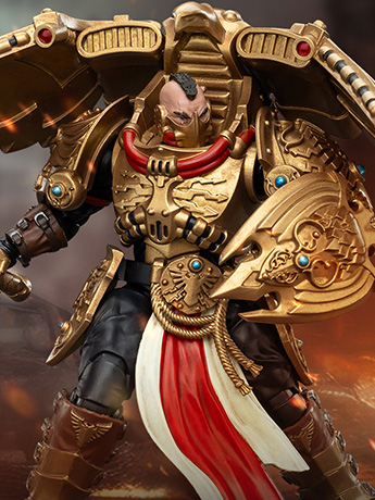 Warhammer: The Horus Heresy Legio Custodes Custodian Venetari Squad Venetari with Venetari Lance 1/18 Scale Action Figure Gallery Image 2