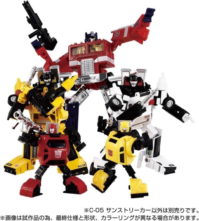 Transformers Missing Link C-05 Sunstreaker