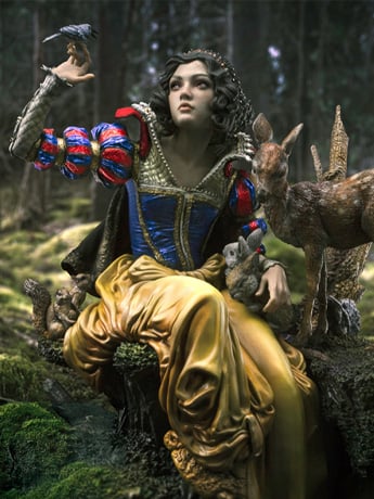 Disney Signatures Snow White (Heather Edwards Ver.) Deluxe 1/10 Art Scale Limited Edition Statue Gallery Image 2