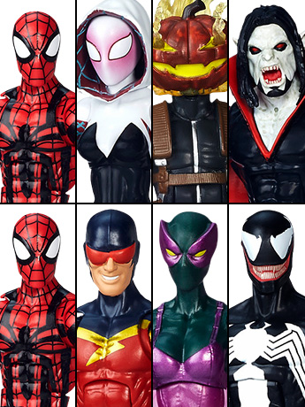 BIokees Marvel フィギュア 8体セット Amazon.com: Marvel Exclusive