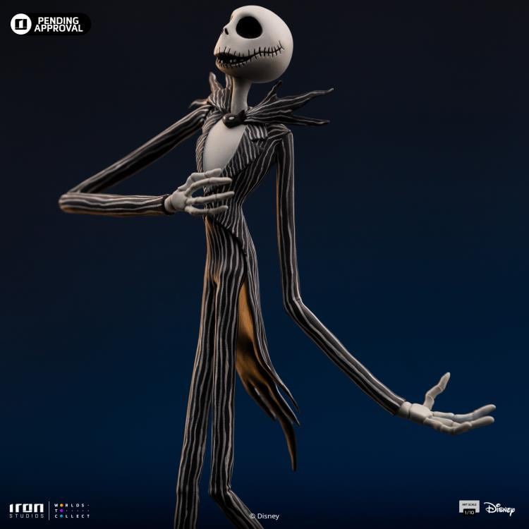 The Nightmare Before Christmas Jack Skellington 1/10 Art Scale Limited Edition Statue Gallery Image 11