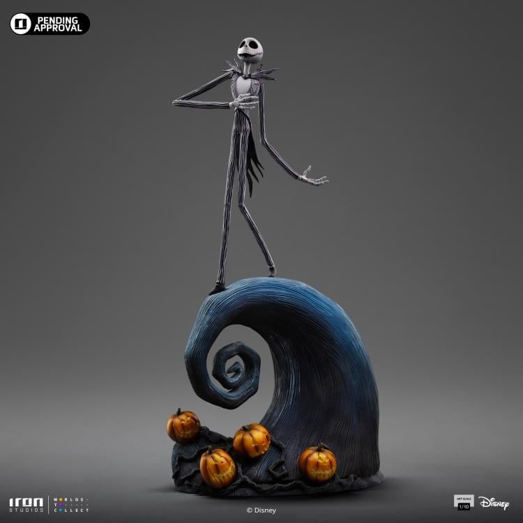 The Nightmare Before Christmas Jack Skellington 1/10 Art Scale Limited Edition Statue Gallery Image 6