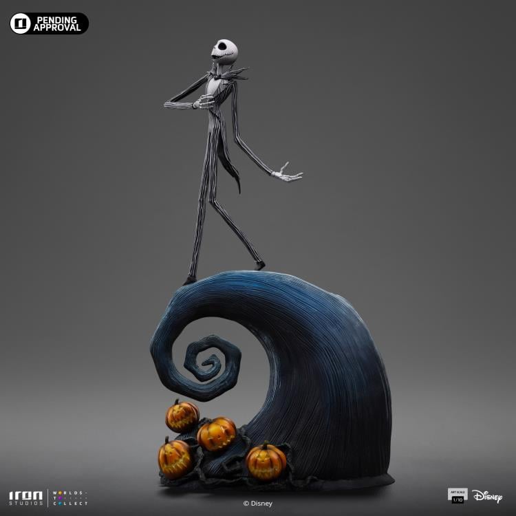 The Nightmare Before Christmas Jack Skellington 1/10 Art Scale Limited Edition Statue Gallery Image 5
