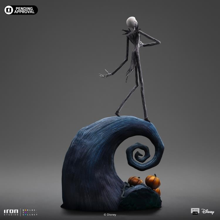 The Nightmare Before Christmas Jack Skellington 1/10 Art Scale Limited Edition Statue Gallery Image 7