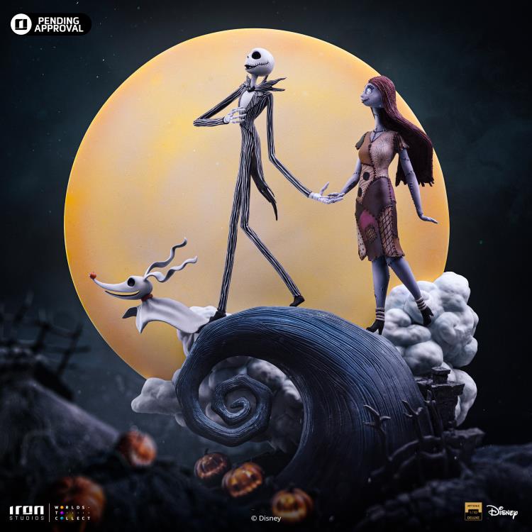 The Nightmare Before Christmas ジャック&サリー The Nightmare Before Christmas Jack and Sally 1/10 Deluxe Art