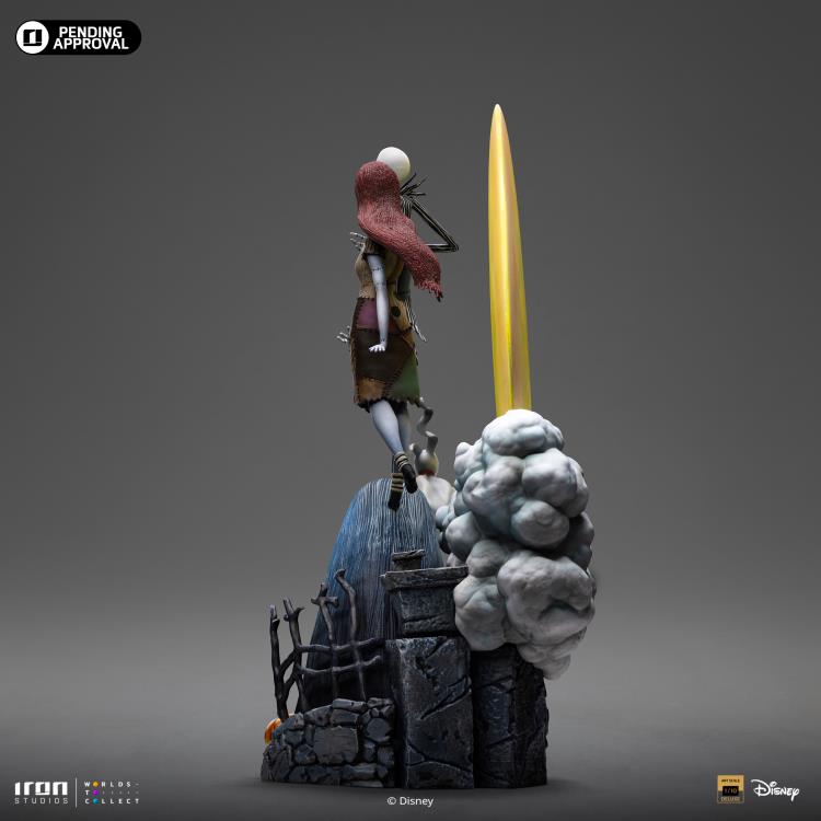 The Nightmare Before Christmas Jack and Sally 1/10 Deluxe Art Scale Limited Edition Statue Gallery Image 7