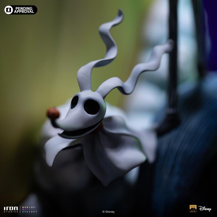 The Nightmare Before Christmas Jack and Sally 1/10 Deluxe Art Scale Limited Edition Statue Gallery Image 11
