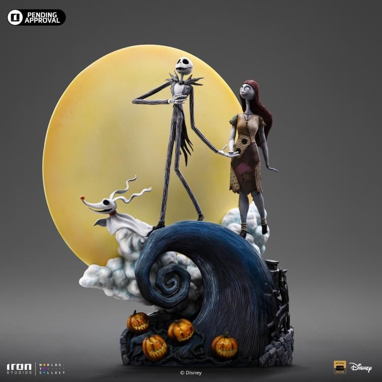 The Nightmare Before Christmas ジャック&サリー The Nightmare Before Christmas Jack and Sally 1/10 Deluxe Art