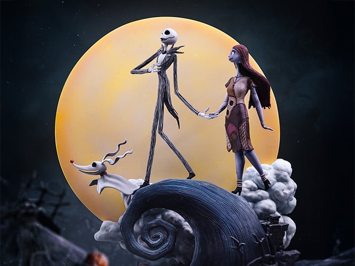 The Nightmare Before Christmas Jack and Sally 1/10 Deluxe Art
