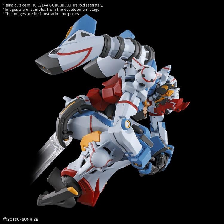 Mobile Suit Gundam GQuuuuuuX HGGQ GQuuuuuuX 1/144 Scale Model Kit Gallery Image 7
