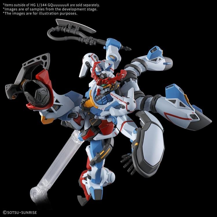 Mobile Suit Gundam GQuuuuuuX HGGQ GQuuuuuuX 1/144 Scale Model Kit Gallery Image 6