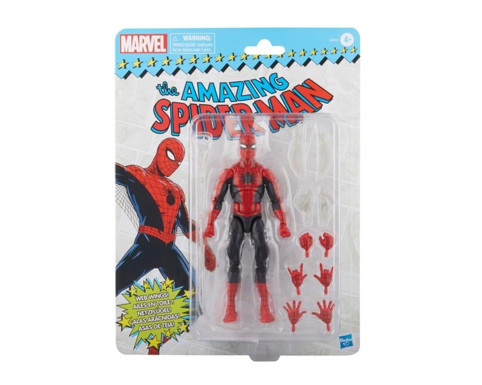 The Amazing Spider-Man Marvel Legends Retro Collection Spider-Man Action Figure Gallery Image 14