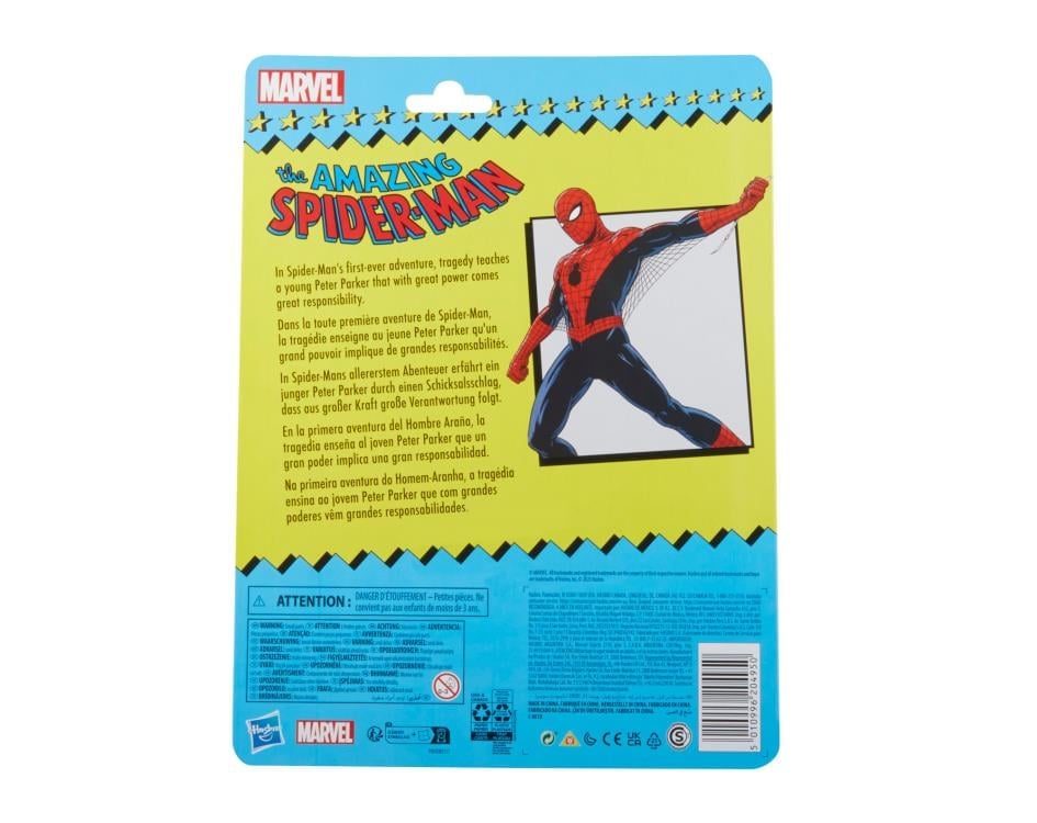 The Amazing Spider-Man Marvel Legends Retro Collection Spider-Man Action Figure Gallery Image 15
