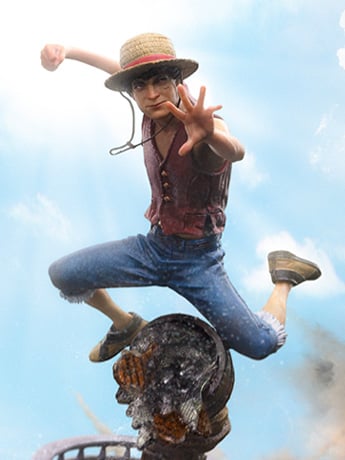 One Piece Monkey D. Luffy 1/10 Art Scale Limited Edition Statue Gallery Image 2