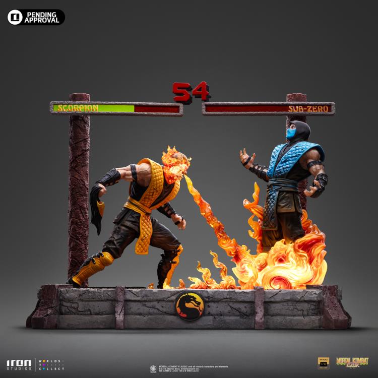 Mortal Kombat Scorpion Fatality 1/10 Deluxe Art Scale Limited Edition Statue Gallery Image 5