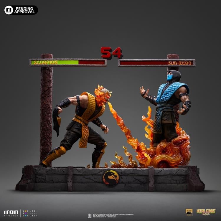 Mortal Kombat Scorpion Fatality 1/10 Deluxe Art Scale Limited Edition Statue Gallery Image 3