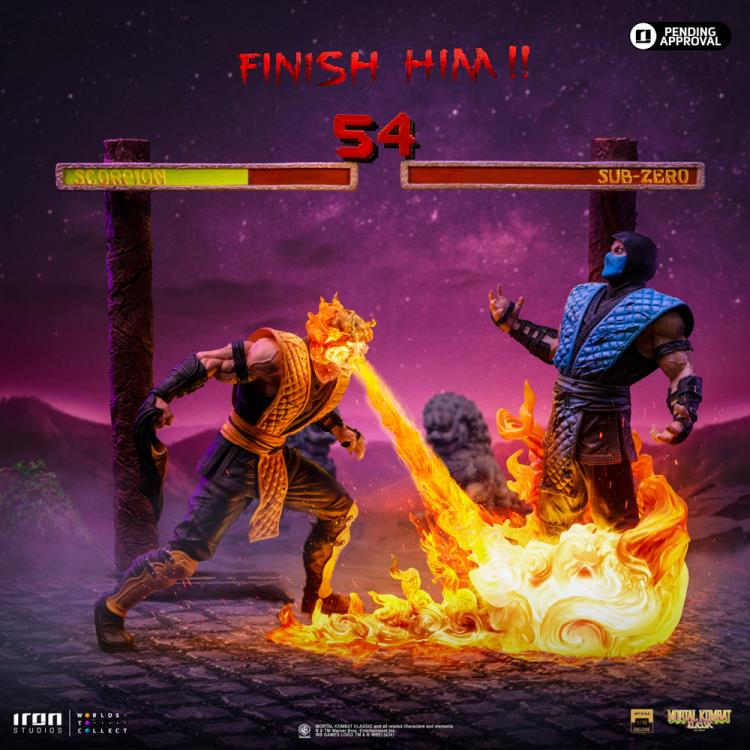 Mortal Kombat Scorpion Fatality 1/10 Deluxe Art Scale Limited Edition Statue Gallery Image 18