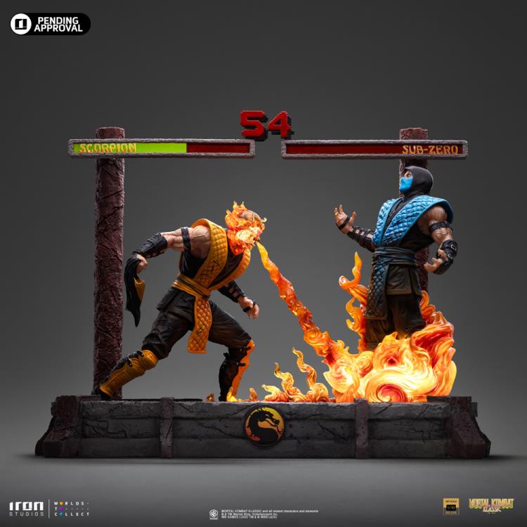 Mortal Kombat Scorpion Fatality 1/10 Deluxe Art Scale Limited Edition Statue Gallery Image 4