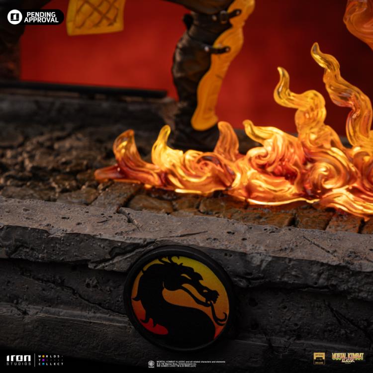 Mortal Kombat Scorpion Fatality 1/10 Deluxe Art Scale Limited Edition Statue Gallery Image 15