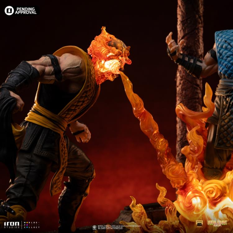 Mortal Kombat Scorpion Fatality 1/10 Deluxe Art Scale Limited Edition Statue Gallery Image 14