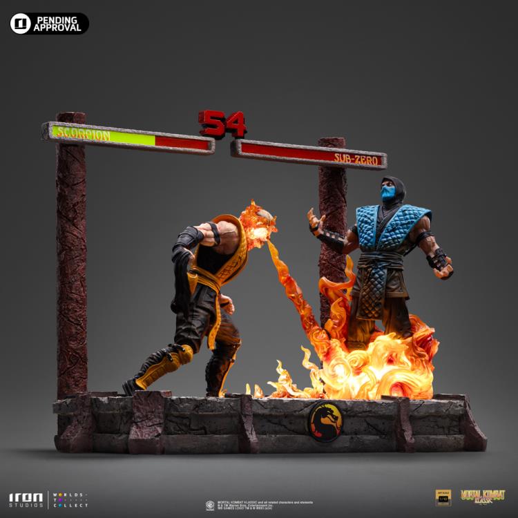 Mortal Kombat Scorpion Fatality 1/10 Deluxe Art Scale Limited Edition Statue Gallery Image 7