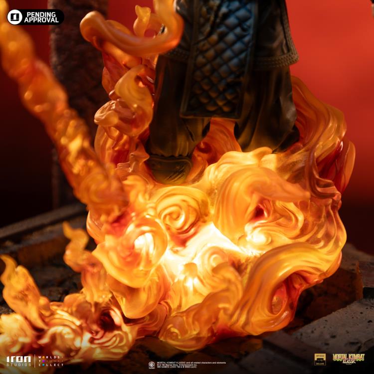 Mortal Kombat Scorpion Fatality 1/10 Deluxe Art Scale Limited Edition Statue Gallery Image 11