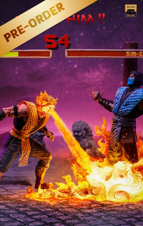 Mortal Kombat Scorpion Fatality 1/10 Deluxe Art Scale Limited Edition Statue Gallery Image 16